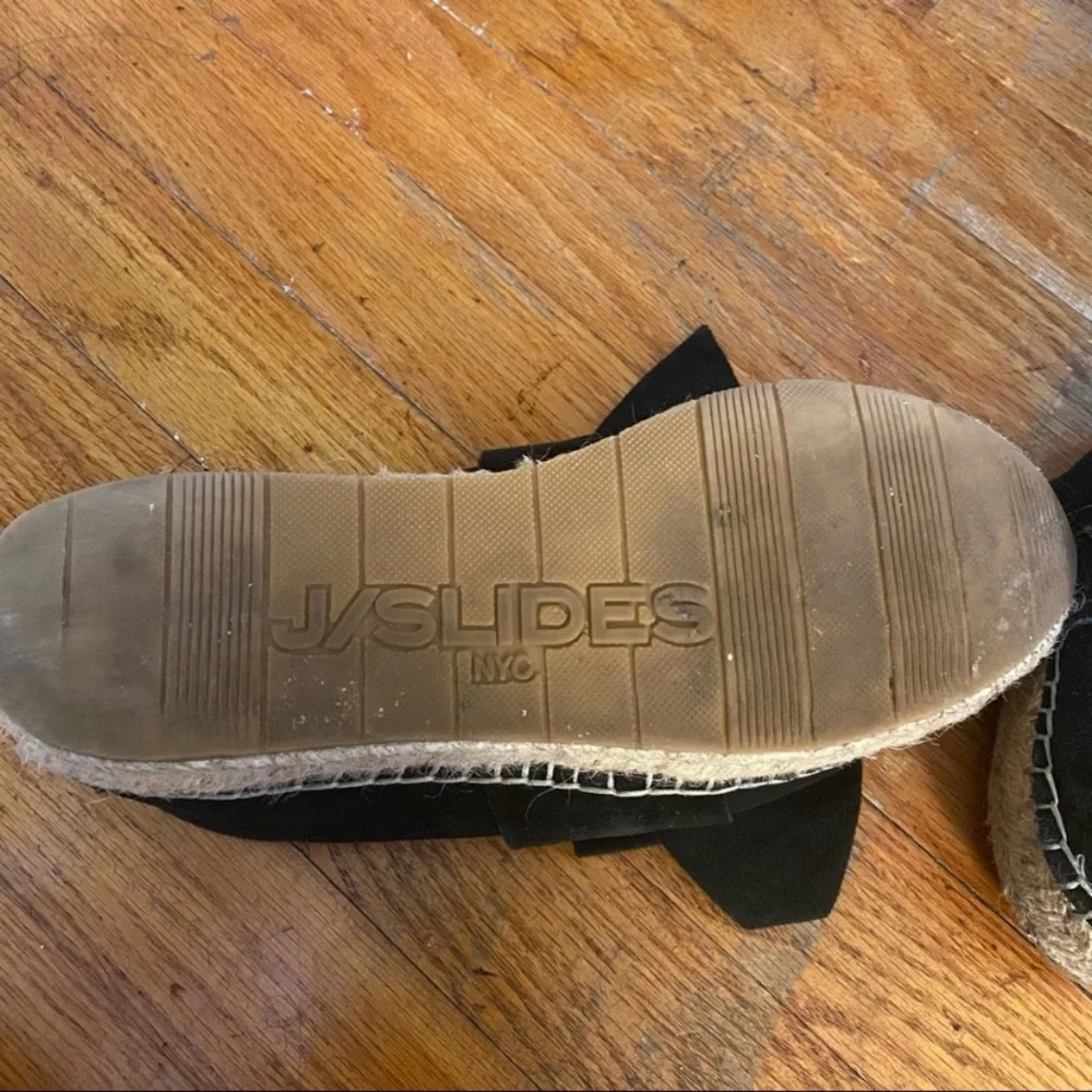 5 for $25🎈 j/slides nyc platform espadrille with big bow